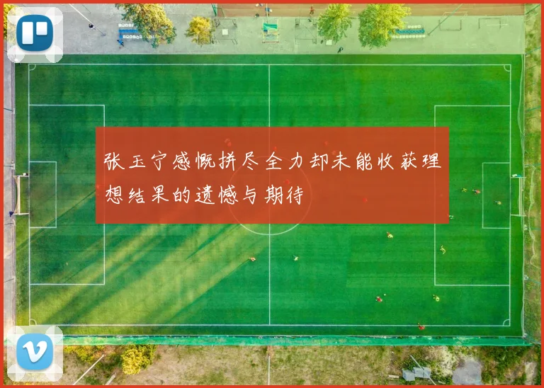 张玉宁感慨拼尽全力却未能收获理想结果的遗憾与期待